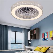 Though fan lights aren't the best place to install these light bulbs (because of the noise of. Hgw Ceiling Fan With Lighting Adjustable Wind Speed Dimmable Remote Control Restaurant Bedroom Color Optional White Fan Ceiling Fan Led Light 36w Modern Led Ceiling Light Lighting Indoor Lighting