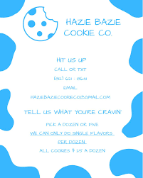 Hazie Bazie Cookie Co