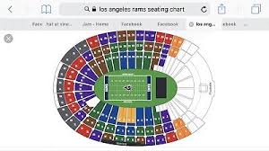 4 Tickets Green Bay Packers Los Angeles Rams October 28