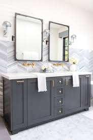 Pin By Perfect Skin No Appointment On Daddy In 2020 Grey Bathroom Vanity Grey Bathroom Cabinets Chevron Bathroom