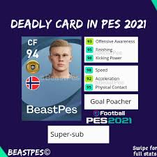 The latest update to efootball pes 2021 mobile (v5.4.0) was released on 05/20/2021. Beastpes Haaland Pes 2021 Stats Deadly Card With Facebook