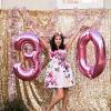 One relatively simple and easy way to create a conversation piece for a 30th birthday party is to craft a balloon marquee. 3