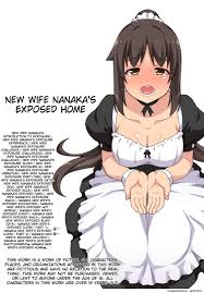Niizuma Nanaka no Roshutsu Jitaku | New Wife Nanakas Exposed Home - Page 1  - Comic Porn XXX