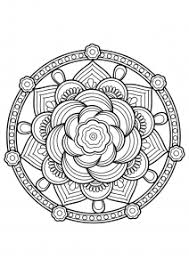 Imprime le magnifique mandala du chien de ton choix! Mandala Tete Chien 2 Mandalas Coloriages Difficiles Pour Adultes