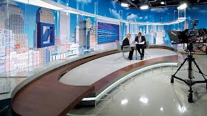 Deutsche Bank Studio 03 Tv Set Design Stage Set Design Signage Design