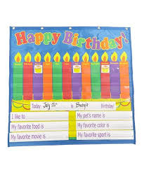 Take A Look At This Dry Erase Birthday Pocket Chart By Blow