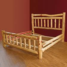 Cherry finish (5) natural finish (2) sales & promotions. Wildwood Rustics Red Cedar Log Bed Log Cabin Rustics
