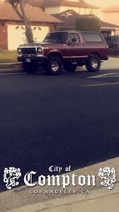 Pin By Erek Shun On Dentsides Ford Bronco Compton Los Angeles Cars Trucks