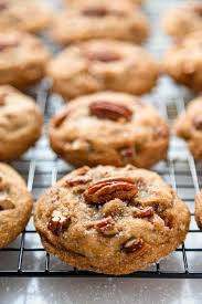 Butter pecan cookies are easy to make at home with just a few simple ingredients. The Best Thick And Chewy Browned Butter Pecan Cookies Foodtasia