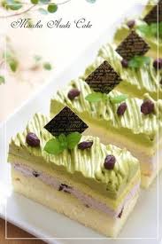 Matcha Chocolate Adzuki Mont Blanc Shortcake Recipe By Cookpad Japan Recipe Yummy Cakes Tea Recipes Desserts