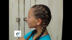 These photo instructions teach you how to work stubborn bangs into a french braid. How To Do Double French Braids Boys And Girls Hairstyles Youtube