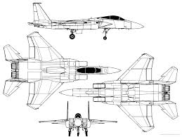 F 15 Blueprints Fighter Aircraft Design Blueprints Aircraft Design