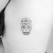 65 Cute Small Tattoos For Women Tiny Tattoo Ideas 2020 Guide Candy Skull Tattoo Small Skull Tattoo Tattoos