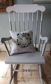 This Item Is Sold But I Like To List All My Items As Examples Of Custom Orders If You Lo Rocking Chair Makeover Vintage Rocking Chair Rocking Chair Nursery