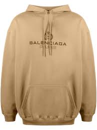 Enter demna gvasalia's postmodern world, with balenciaga hoodies riffing off the past and the present. Shop Balenciaga Logo Print Hoodie With Express Delivery Farfetch