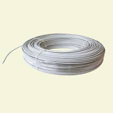 White Lightning 1320 Ft 12 5 Gauge White Safety Coated High Tensile Electric Fence Wire 380006 Electric Fence Wire Fence Tensile