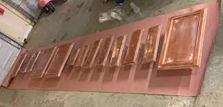I painted my kitchen cabinets but i put on too many coats of paint and now they won't close then prime and paint and your good to go again. Stripping Cabinets Before Painting Diy Me And Reegs