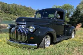 Image result for Black 1946 Truck