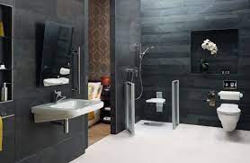 Bagni Per Disabili Sanitari E Accessori Funzionali E Di Design Nel 2020 Bagni Disabili Design Bagno
