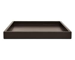 Maybe you would like to learn more about one of these? Amazon Com Dark Brown Coffee Table Ottoman Serving Tray Without Handles Low Profile Shallow Decorative Butler Server Medium To Extra Large Handmade