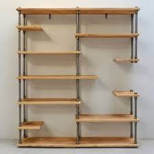 Furniture Pipeline Nashville Industrial Mid Century Etagere Bookcase Diy Garage Storage Vintage Industrial Furniture Industrial Home Design