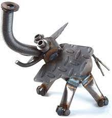 Metal Elephant Sculpture Small Yardbirds Metal Sculptures All C67 Elephant Sculpture Metal Sculpture Small Elephant