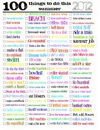 101+ fun summer activities for kids to fend off boredom. 100 Things To Do This Summer Pdf Jaderbomb Summer To Do List Summer Fun List Summer Activities