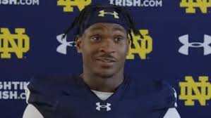 Notre Dame football tight end Ty Washington feels at home now
