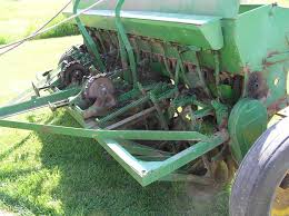 old john deere van brunt grain drill yesterdays tractors