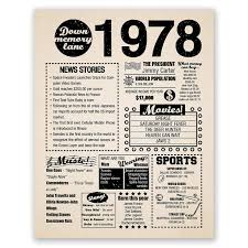 1978 trivia what happened in 1978? Back In 1978 Free Printable Printable Udlvirtual