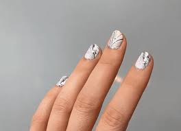 Using your toothpick to pull the colors into each other for a marbled look. How To Create Water Marble Nails At Home