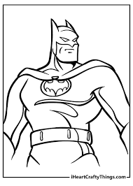 Printable Batman Coloring Pages Updated 2022