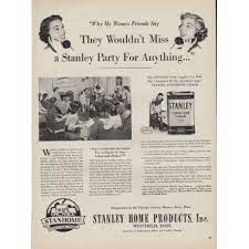 1950 Stanley Home Products Vintage Ad My Women Friends