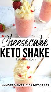 Keto Strawberry Cheesecake Smoothie Recipe 4 Ingredients Recipe Keto Smoothie Recipes Keto Recipes Easy Keto Breakfast Smoothie