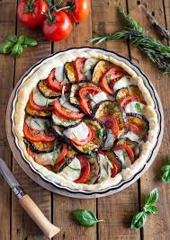 Tarte A L Aubergine Tomate Mozzarella Et Moutarde Tarte Aubergine Tarte Aubergine Tomate Tomates