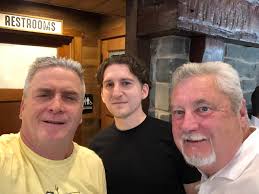 Meeting fellow Judge alumni at a bar