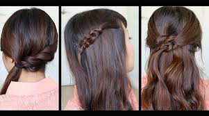 A perfect thick hairstyle for women over 50 is medium to short in length so as to protect brittle locks. 12 Easy Hairstyles For Girls 12 Daily Simple Hairstyles For Girls