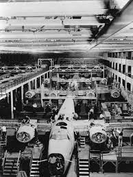 Assembly Of B 24 Bombers At Willow Run Plant Photographic Print At Art Com Wwii Aircraft Wwii Airplane Military Pictures