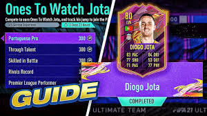 Diogo jota fifa 21 career mode. How To Get Otw Diogo Jota Quickly Fifa 21 Season 1 Objective Youtube