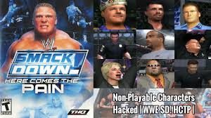 9 Non Playable Characters Unlocked Wwe Smackdown Here Comes The Pain 2003 Youtube