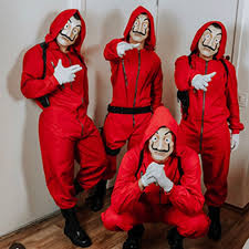 Salvador Dali Movie Costume Money Heist The House Of Paper La Casa De Papel Cosplay Halloween Outfits Halloween Costumes Friends Cute Group Halloween Costumes