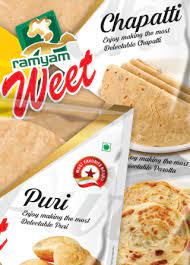 Ramyam Weet Ready To Cook Items Cooking Packaging Design Food