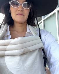 Mama and Lily’s first carrier walk outside! Lily absolutely hated when I  tried to babywear her before with alllll the wraps, but the SECOND I put  her in this one she immediately fell asleep 😴!!, I ...