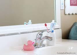 If you want a bathroom mirror frame that demands attention, then the le flore is your choice. How To Frame A Bathroom Mirror Over Plastic Clips Somewhat Simple