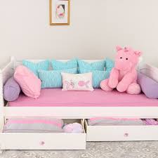 You can search through our extensive inventory of different styles and prices. Daybed Mattress Cover 5 Inch Hot Pink With Grey Piping