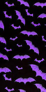 Spooky Purple Aesthetic Halloween Bats Wallpaper Background Iphone Pumpkin Scary Halloween Wallpaper Iphone Halloween Wallpaper Backgrounds Cute Fall Wallpaper