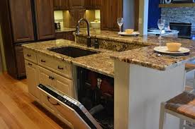 Kitchen Sink Dishwasher 3 Kitchen Islands With Seating Sink And Dishwasher Kitchen Island With Sink Small Kitchen Island Kitchen Island Design