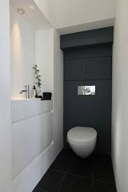 This toilet has a slow close lid, which adds to the comfort it offers. Tiny Living Small Toilet Room Bathroom Interior Bathroom Remodel Designs
