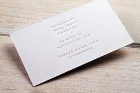 We have been designing and printing custom letterpress stationery in new york city's west village since 2005. Thick Letterpress Business Card Templates Rockdesign Com