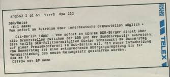 Kalender jawa 2021 lengkap dengan tanggalan jawa dan islam sumber : Kalenderblatt 9 November 1989 Fall Der Berliner Mauer Erinnerungsfeiern